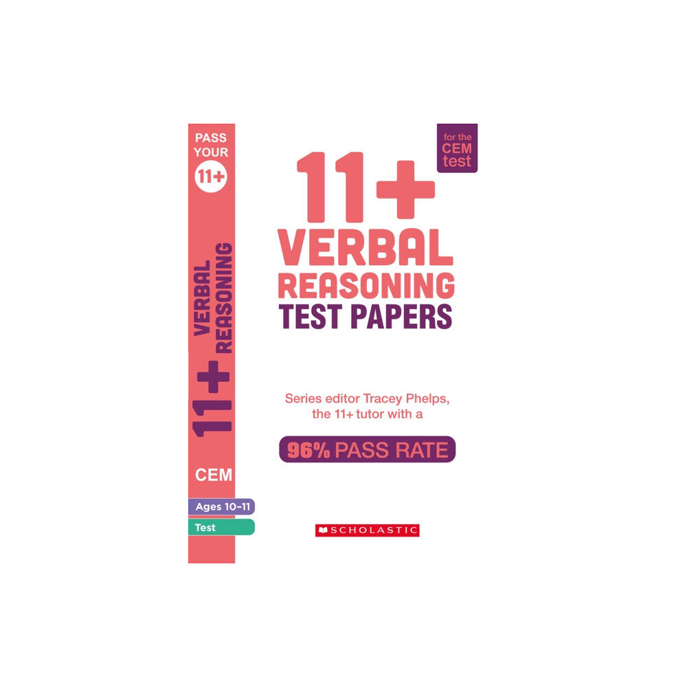 Scholastic 11+ Verbal Reasoning Tests Ages 10-11 (häftad, eng)