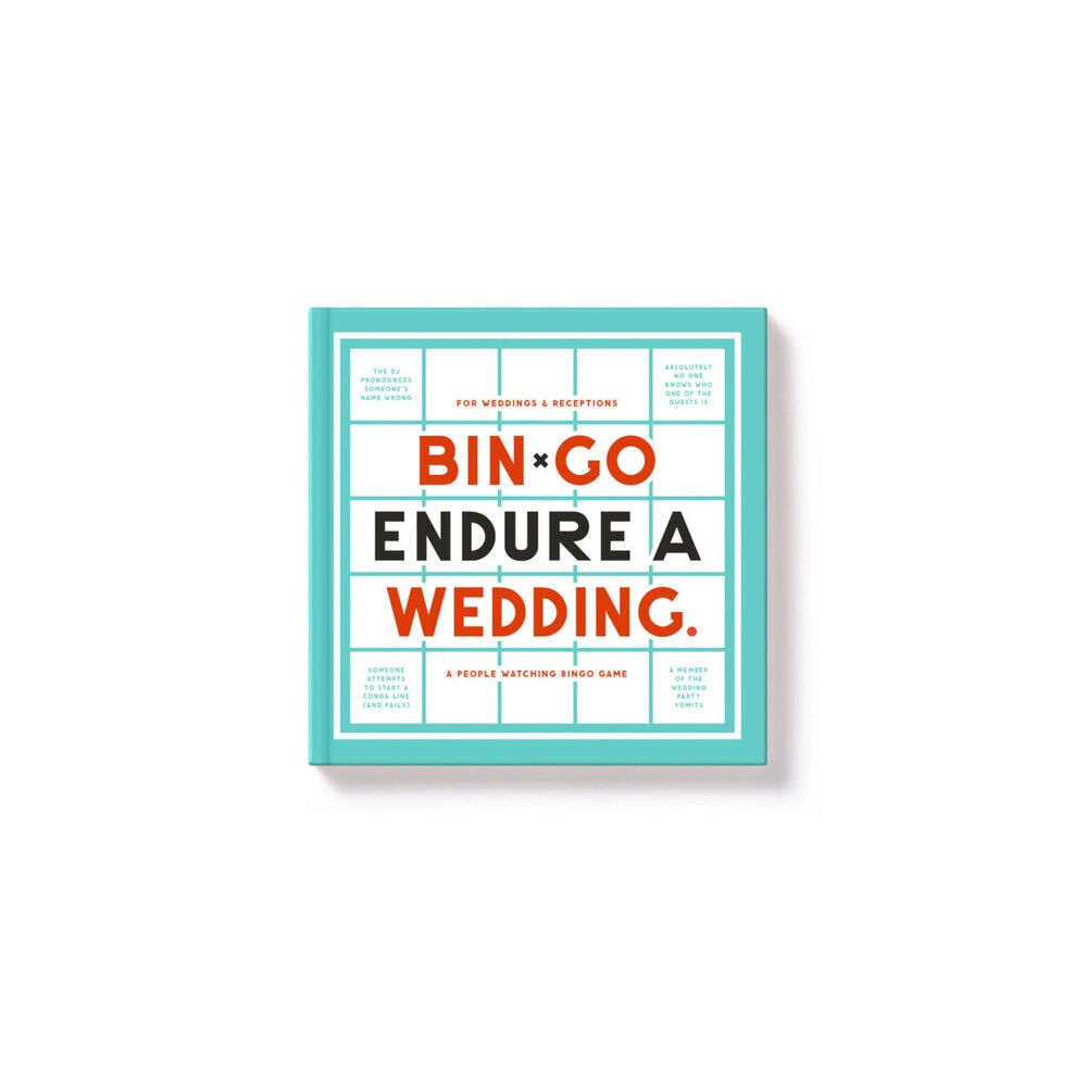 Galison Bin-go Endure A Wedding Bingo Book