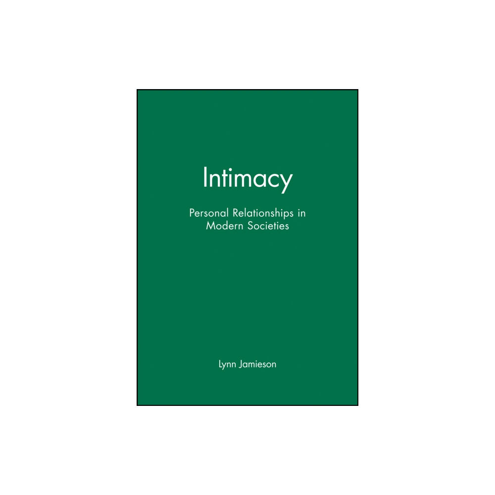 John Wiley And Sons Ltd Intimacy (häftad, eng)