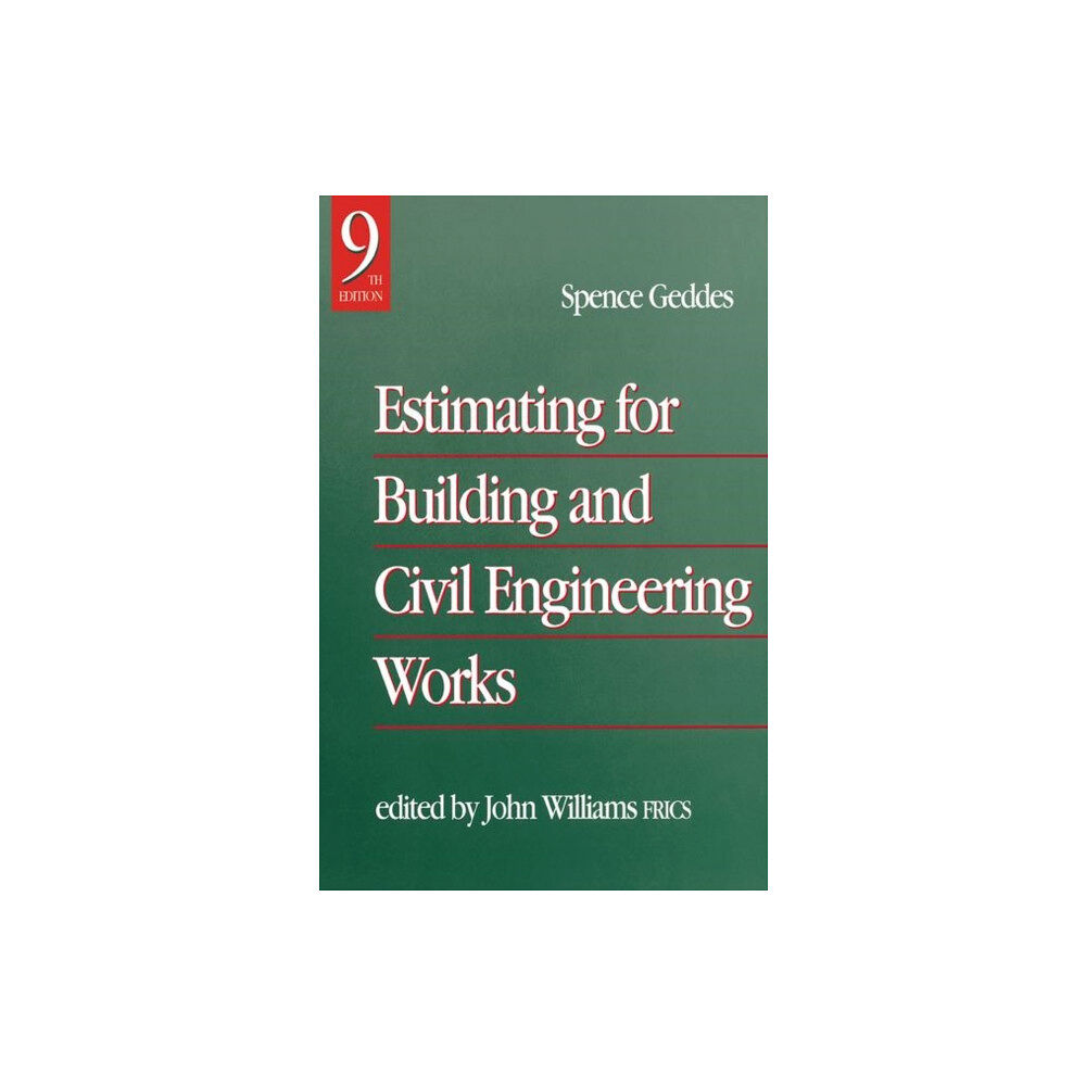 Taylor & francis ltd Estimating for Building & Civil Engineering Work (inbunden, eng)