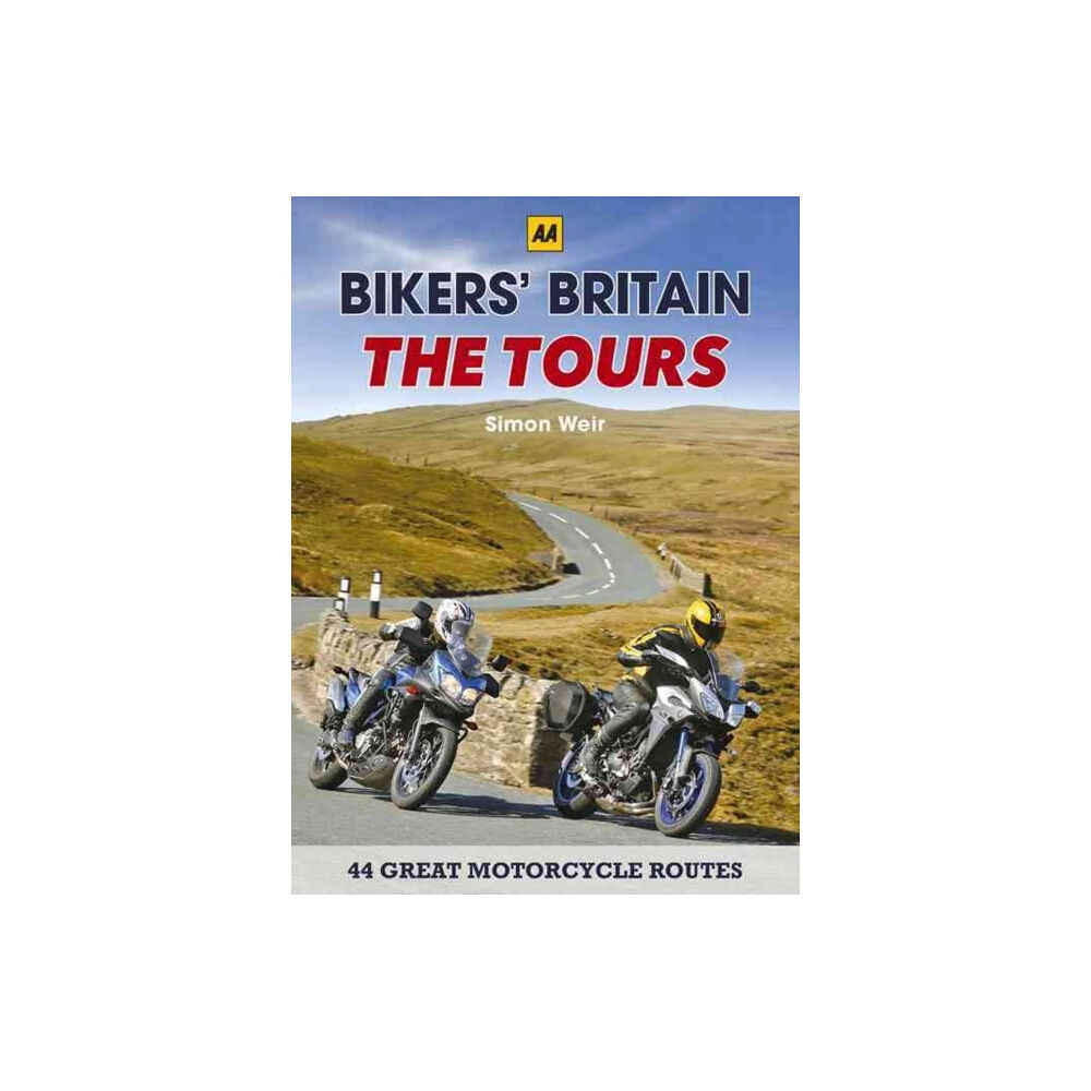 AA Publishing Bikers' Britain - The Tours (bok, spiral, eng)