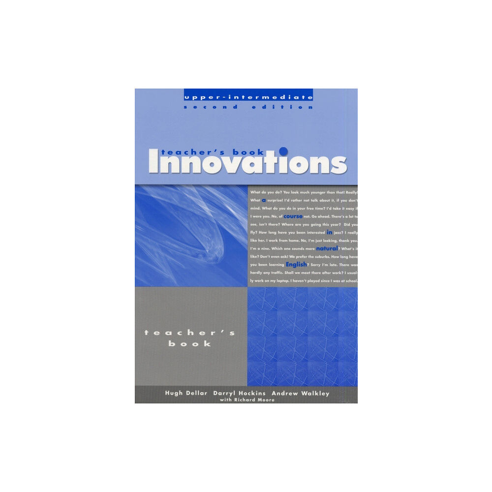 Cengage Learning EMEA Innovations Upper-Intermediate: Teacher's Book (bok, board book, eng)