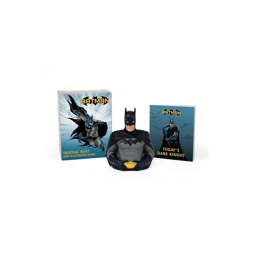 Running Press Batman: Talking Bust and Illustrated Book