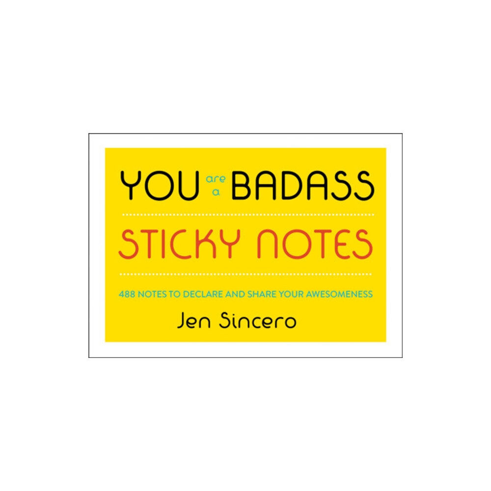 Running Press,U.S. You Are a Badass® Sticky Notes (häftad, eng)