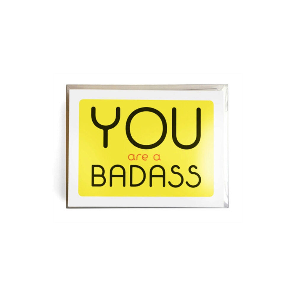 Running Press,U.S. You Are a Badass® Notecards (inbunden, eng)