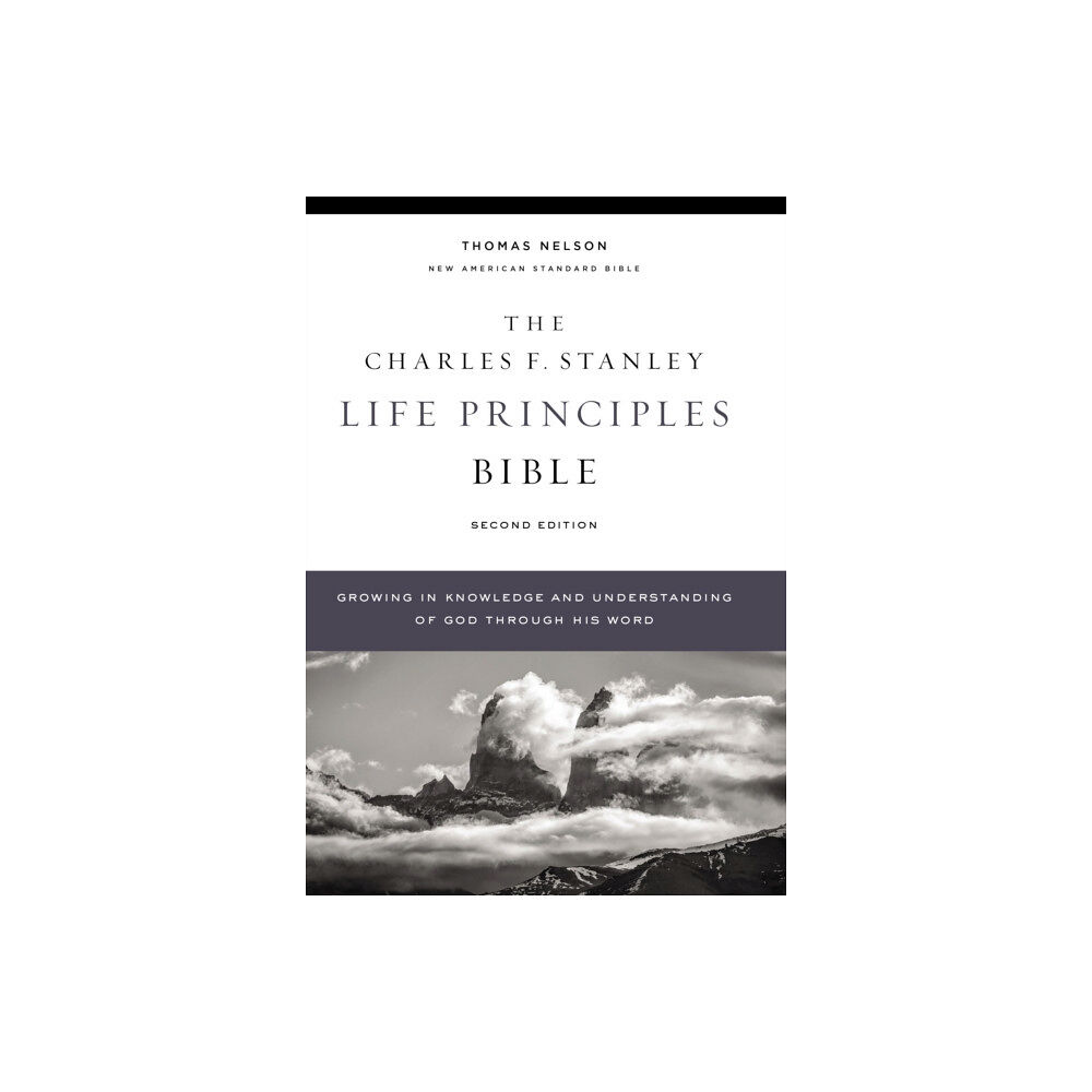 Thomas nelson publishers NASB, Charles F. Stanley Life Principles Bible, 2nd Edition, Hardcover, Comfort Print (inbunden, eng)