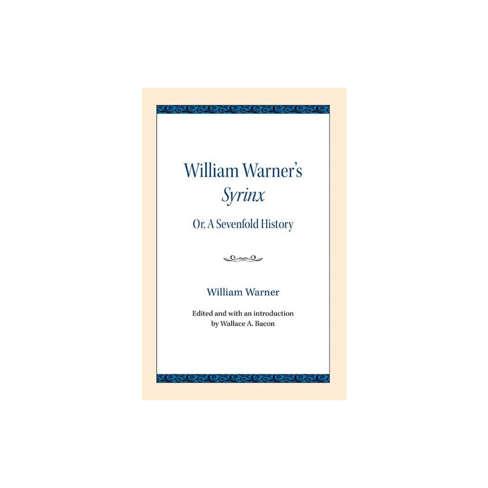 Northwestern university press William Warner's Syrinx (häftad, eng)