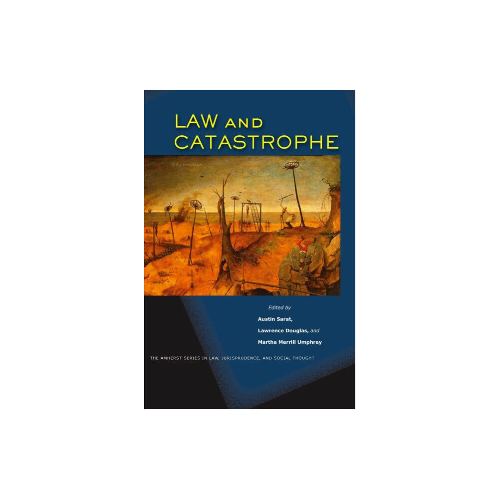 Stanford university press Law and Catastrophe (inbunden, eng)