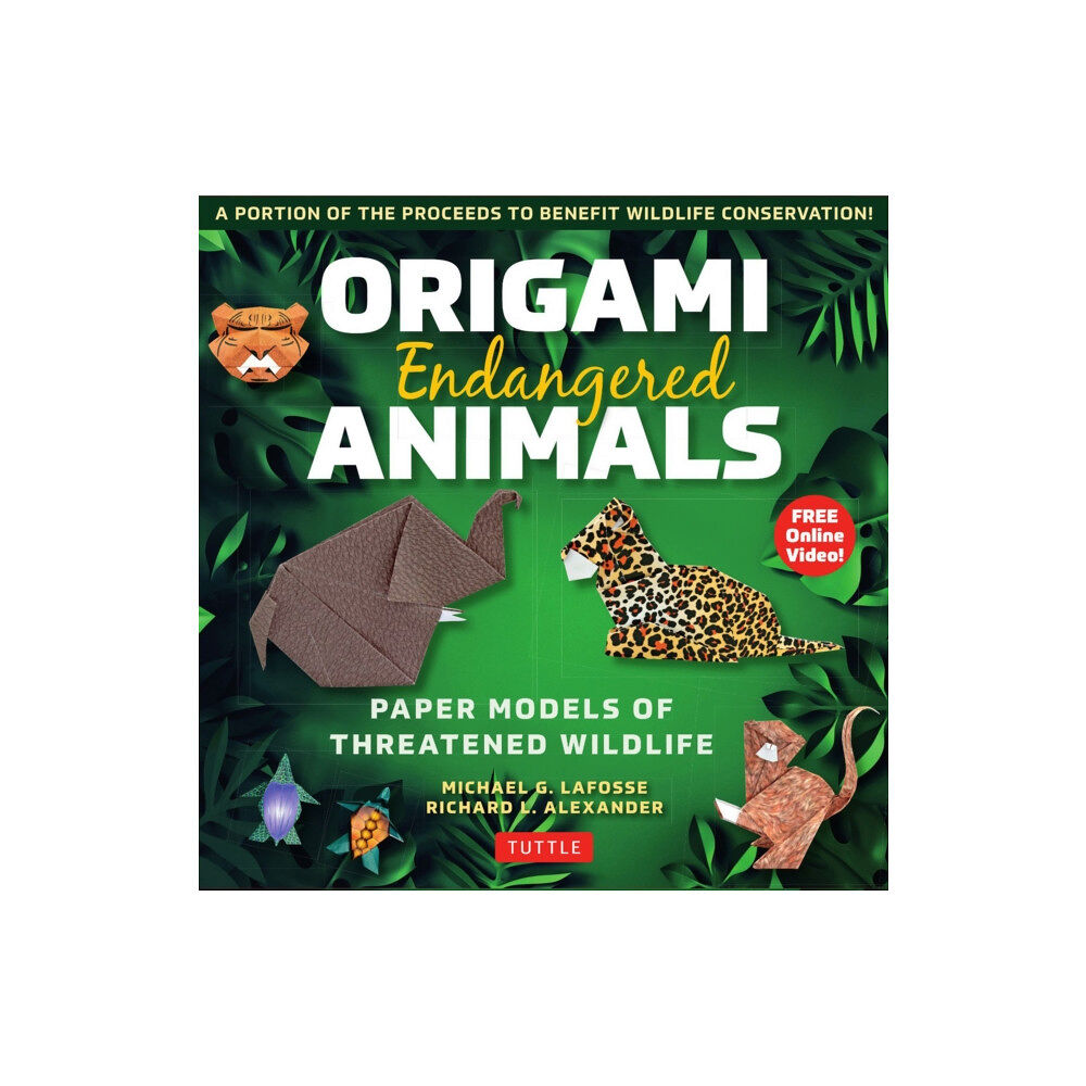 Tuttle Publishing Origami Endangered Animals Kit (häftad, eng)