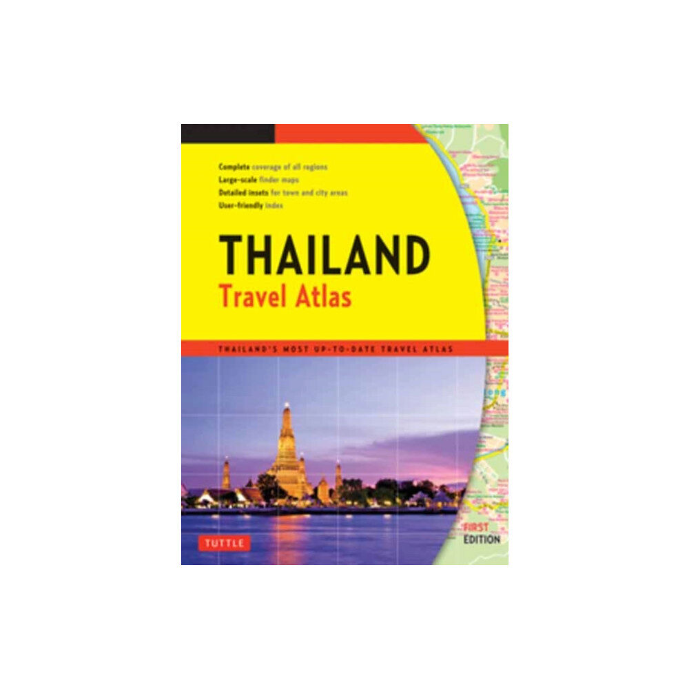 Tuttle Publishing Thailand Travel Atlas (häftad, eng)