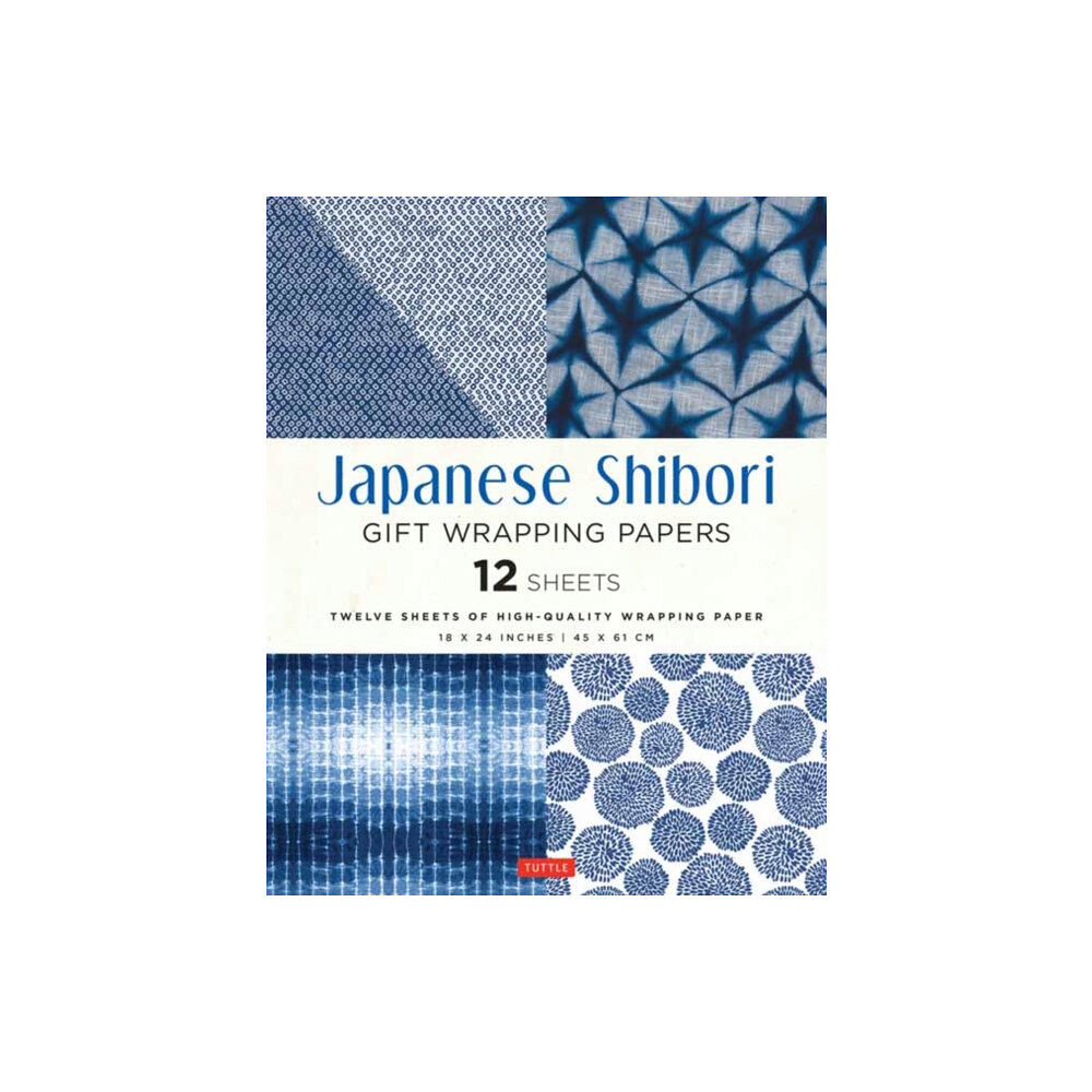 Tuttle Publishing Japanese Shibori Gift Wrapping Papers - 12 Sheets (häftad, eng)