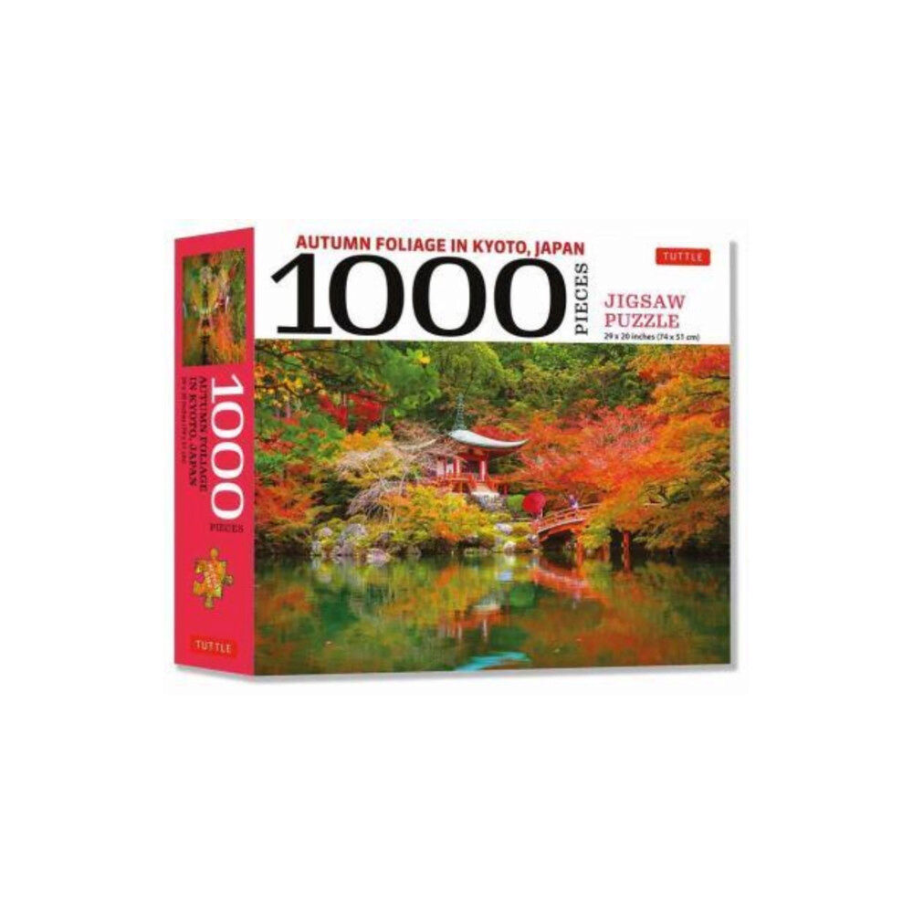 Tuttle Publishing Autumn Foliage in Kyoto, Japan - 1000 Piece Jigsaw Puzzle