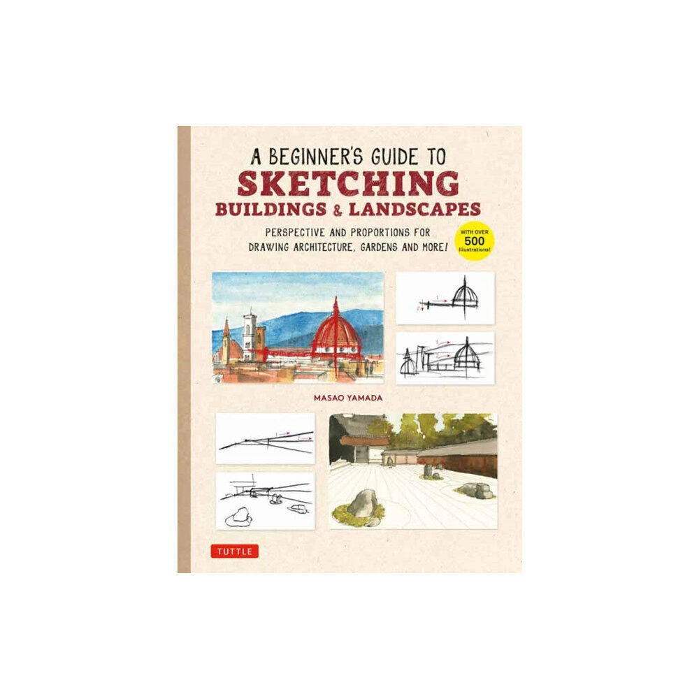 Tuttle Publishing A Beginner's Guide to Sketching Buildings & Landscapes (häftad, eng)