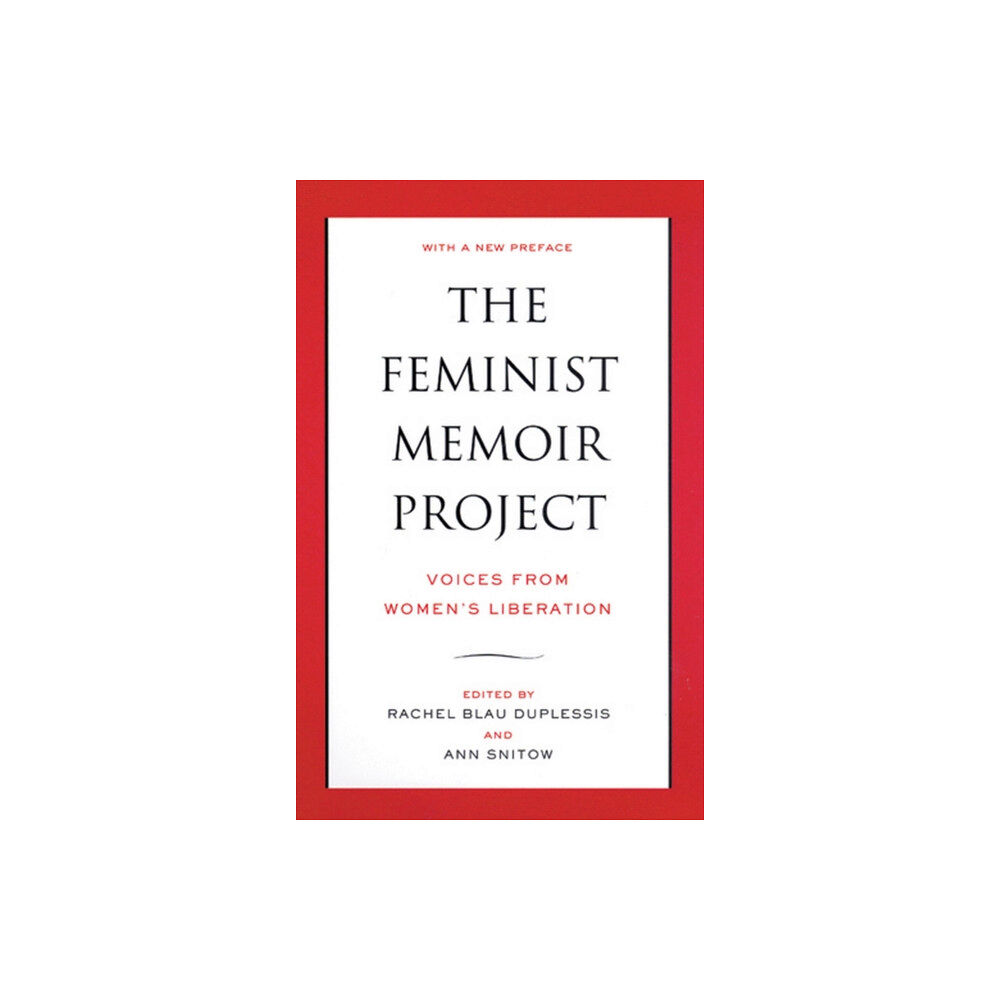 Rutgers University Press The Feminist Memoir Project (häftad, eng)