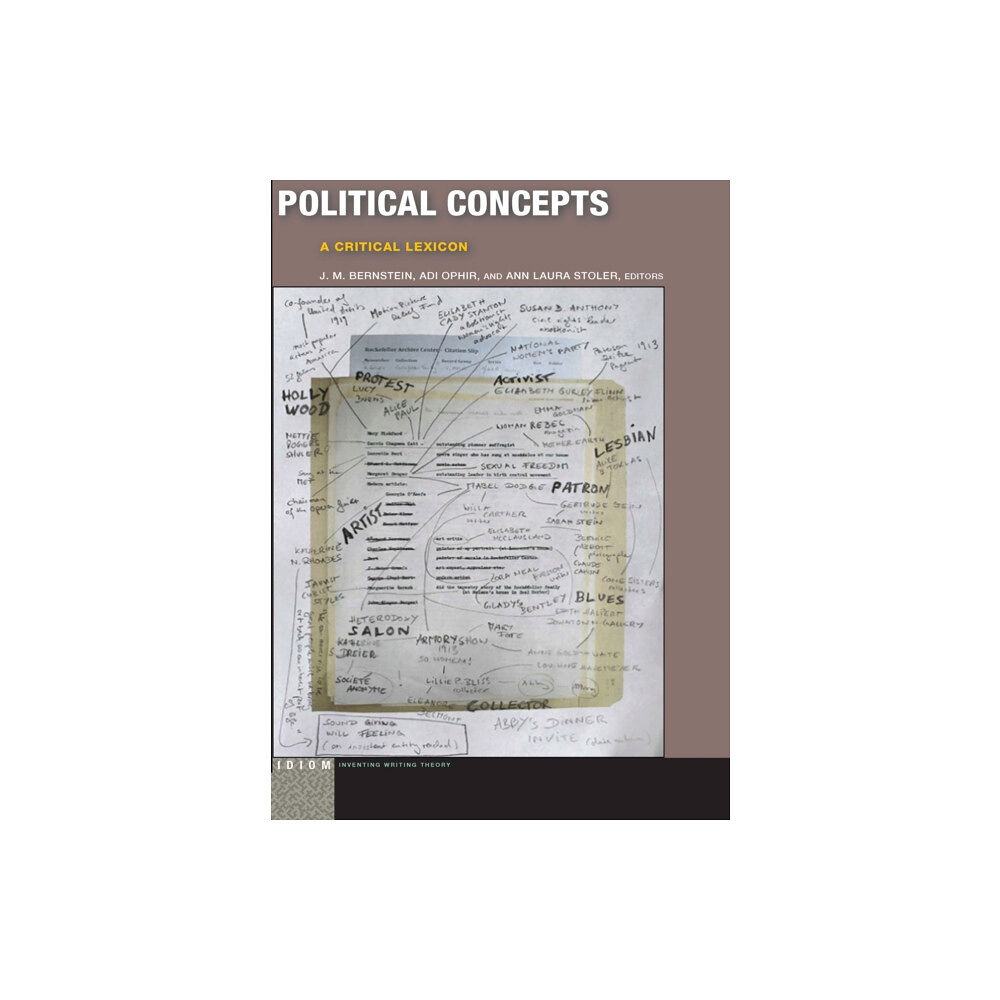 Fordham university press Political Concepts (häftad, eng)