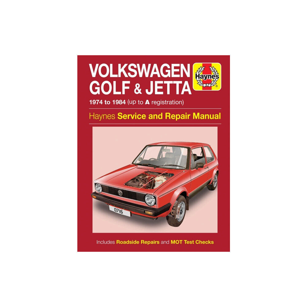 Haynes Publishing Group VW Golf & Jetta Mk 1 Petrol 1.1 & 1.3 (74 - 84) Haynes Repair Manual (häftad, eng)