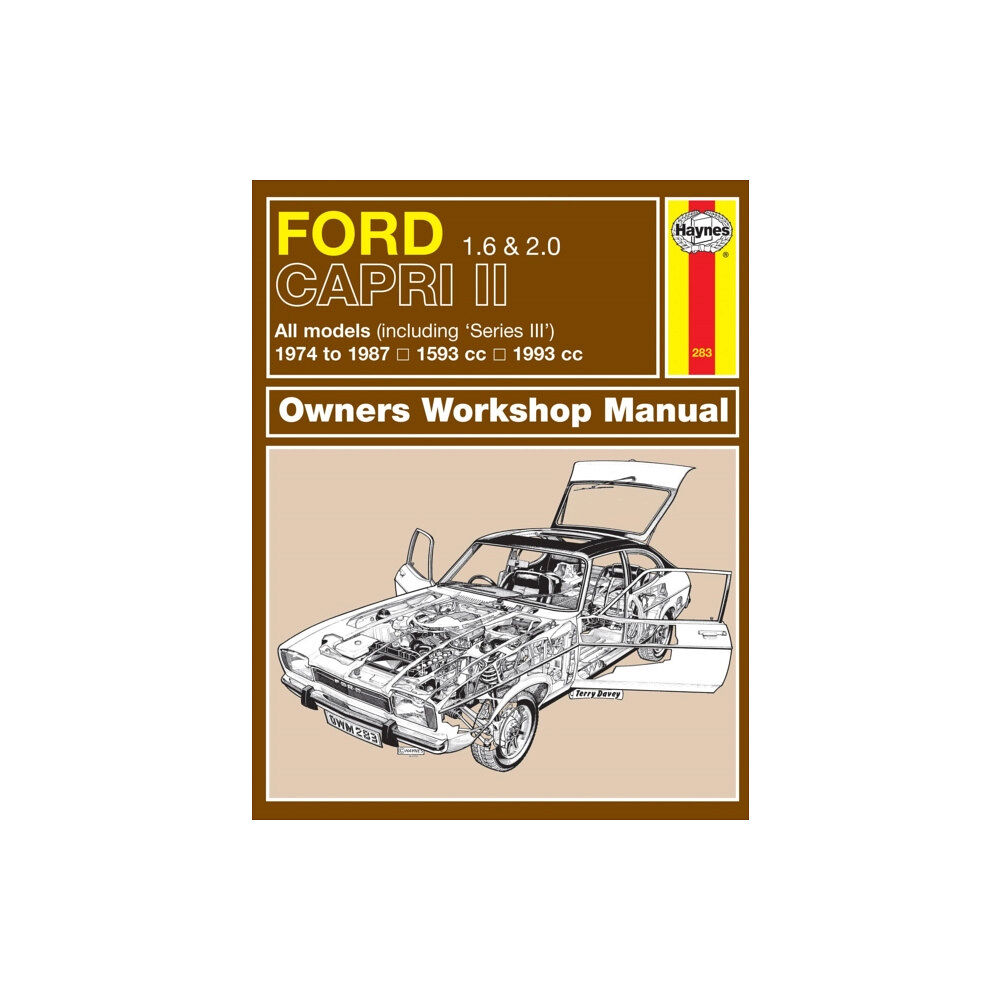 Haynes Publishing Group Ford Capri II (and III) 1.6 & 2.0 (74 - 87) Haynes Repair Manual (häftad, eng)