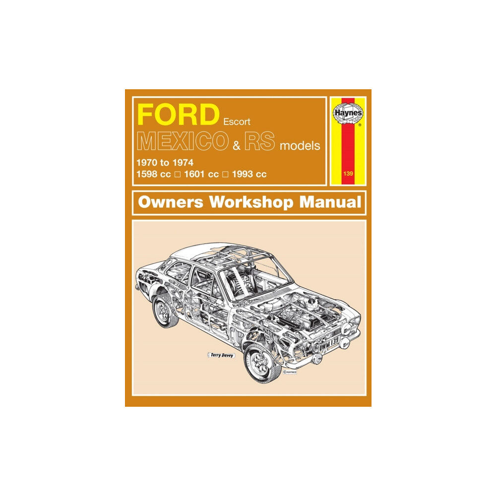 Haynes Publishing Group Ford Escort Mk I Mexico, RS 1600 & RS 2000 (70 - 74) Haynes Repair Manual (häftad, eng)