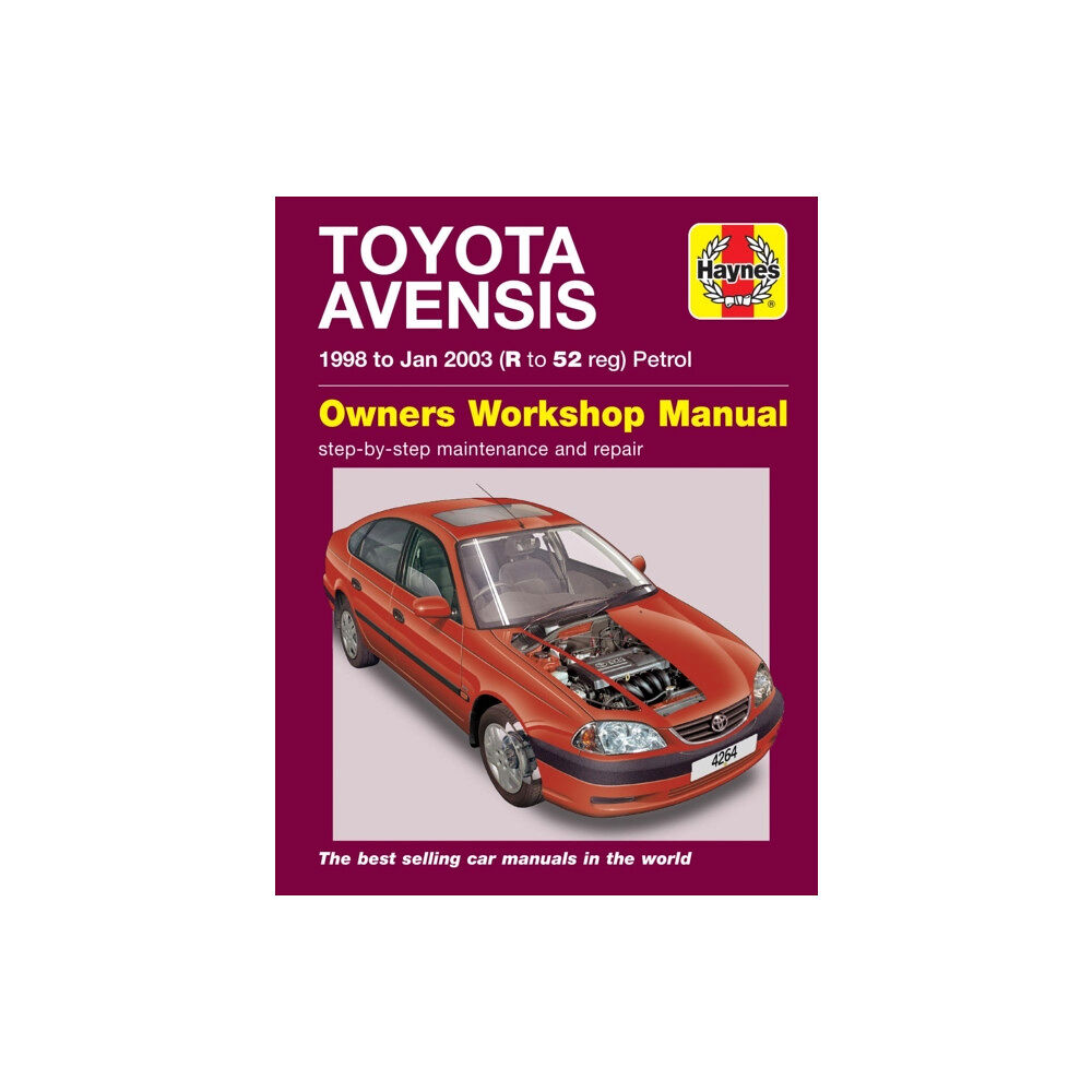 Haynes Publishing Group Toyota Avensis Petrol (98 - Jan 03) Haynes Repair Manual (häftad, eng)