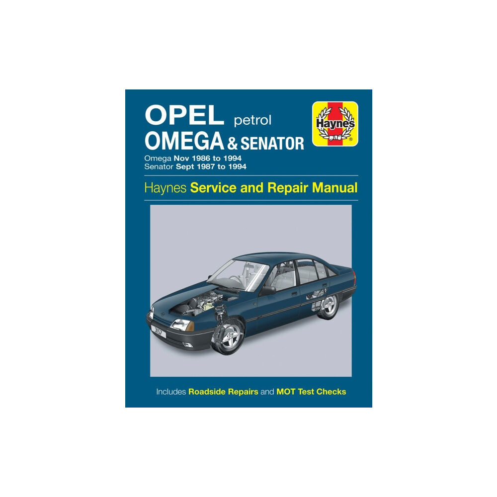 Haynes Publishing Group Opel Omega & Senator Petrol (Nov 86 - 94) Haynes Repair Manual (häftad, eng)