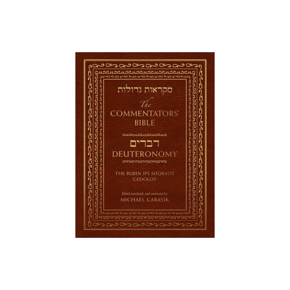 Jewish publication society The Commentators' Bible: Deuteronomy (inbunden, eng)