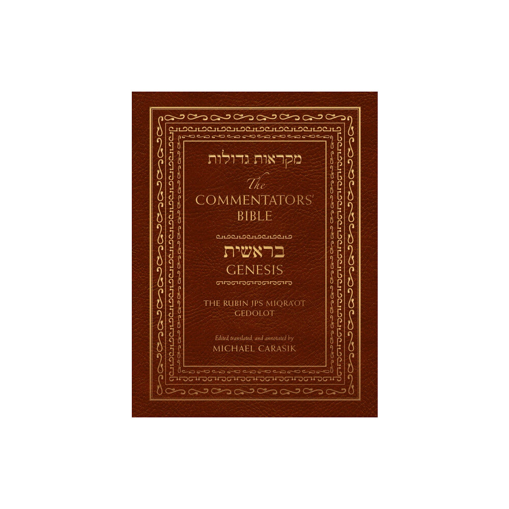 Jewish publication society The Commentators' Bible: Genesis (inbunden, eng)