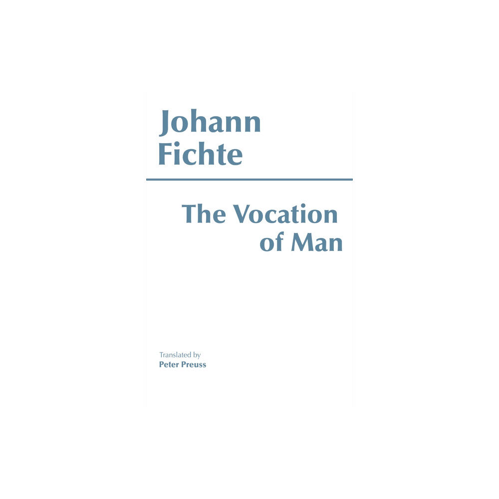 Hackett Publishing Co, Inc The Vocation of Man (häftad, eng)