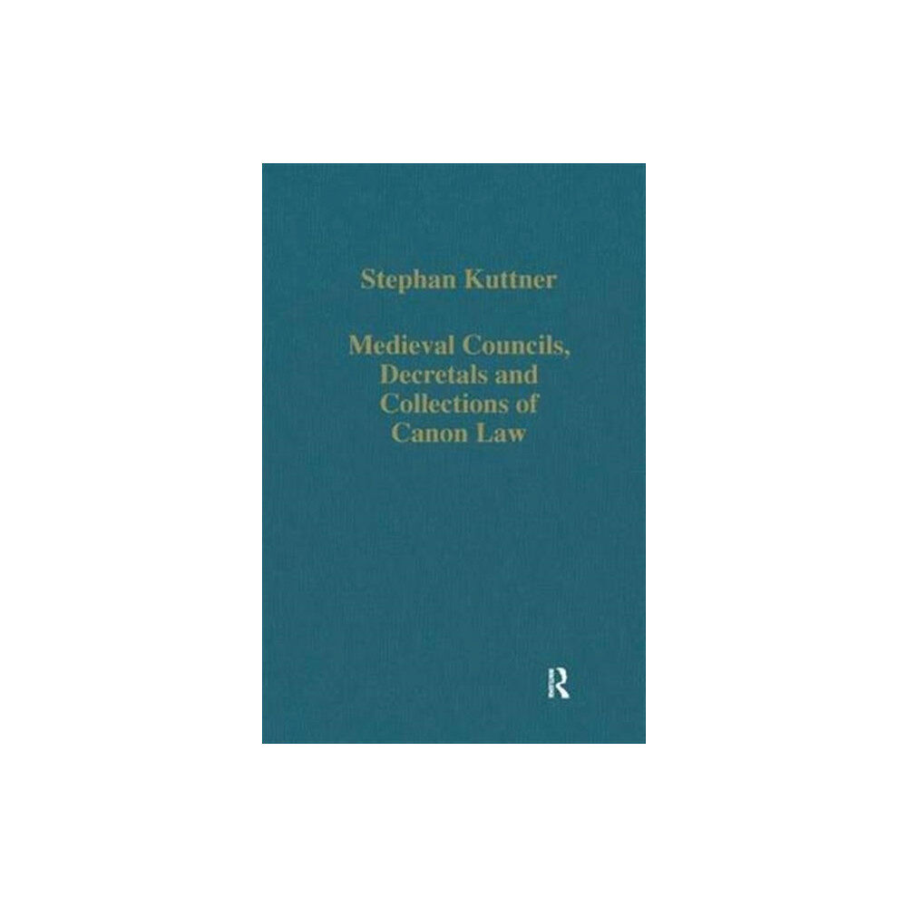 Taylor & francis ltd Medieval Councils, Decretals and Collections of Canon Law (inbunden, eng)