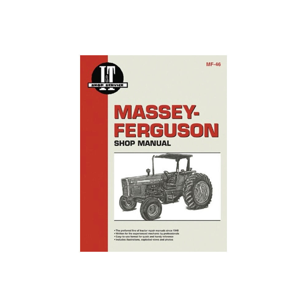 Haynes Publishing Group Massey-Ferguson MF340-MF399 Diesel Tractor Service Repair Manual (häftad, eng)