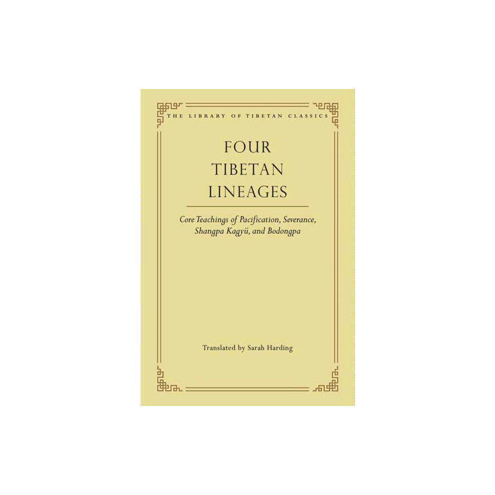 Wisdom publications,u.s. Four Tibetan Lineages (inbunden, eng)