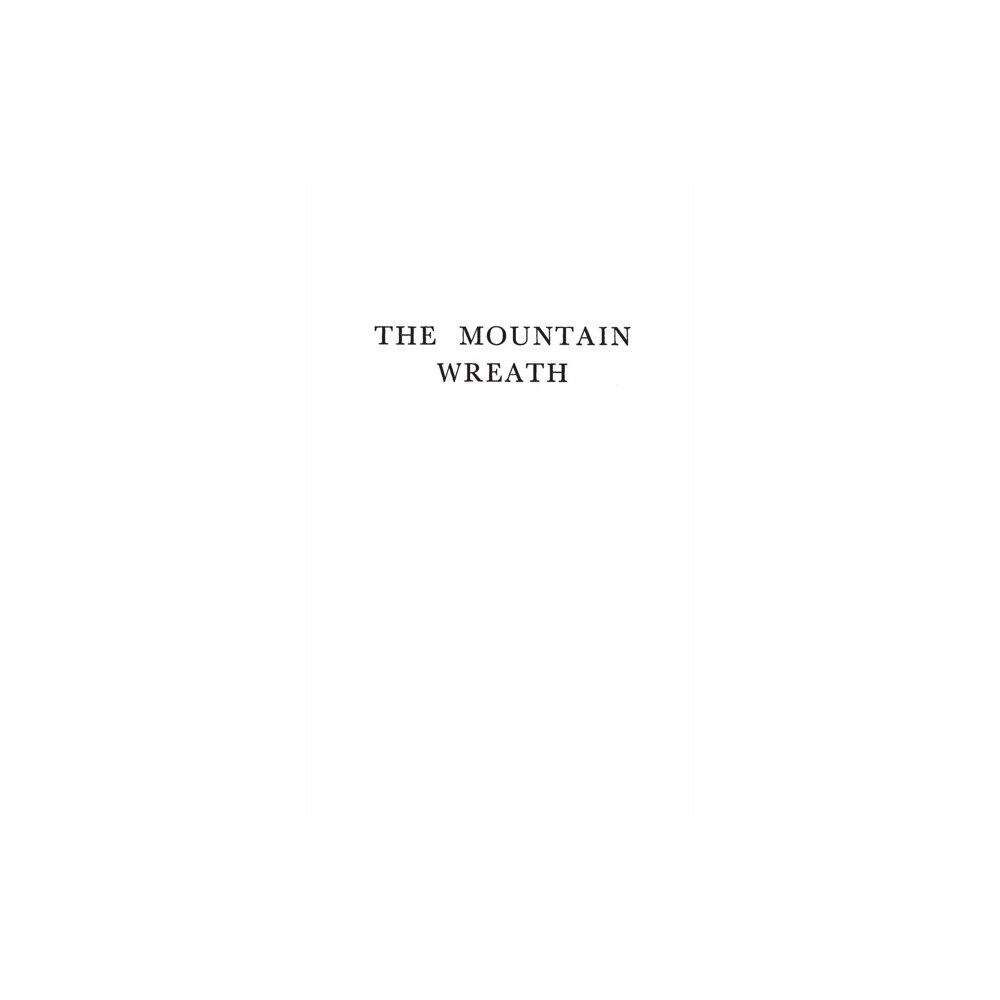 Bloomsbury Publishing PLC The Mountain Wreath of P.P. Nyegosh (inbunden, eng)