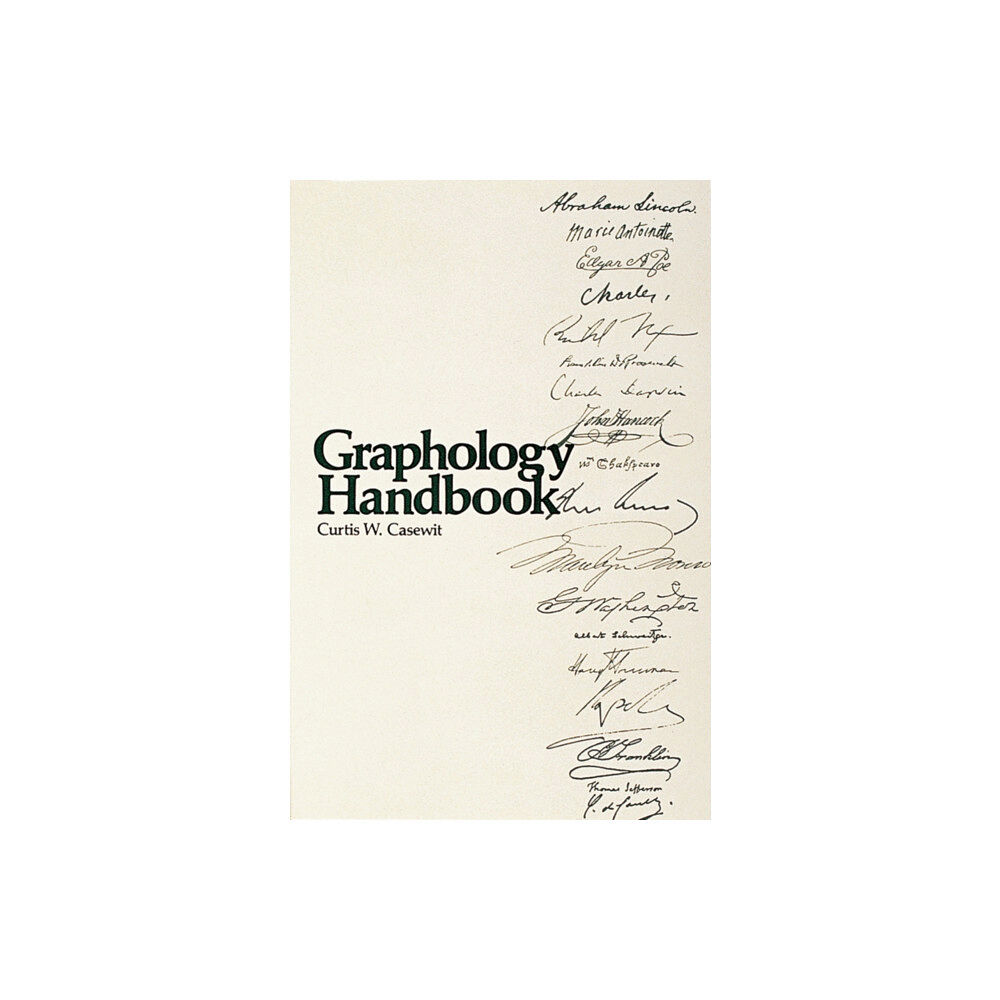 Whitford Press,U.S. Graphology Handbook (häftad, eng)