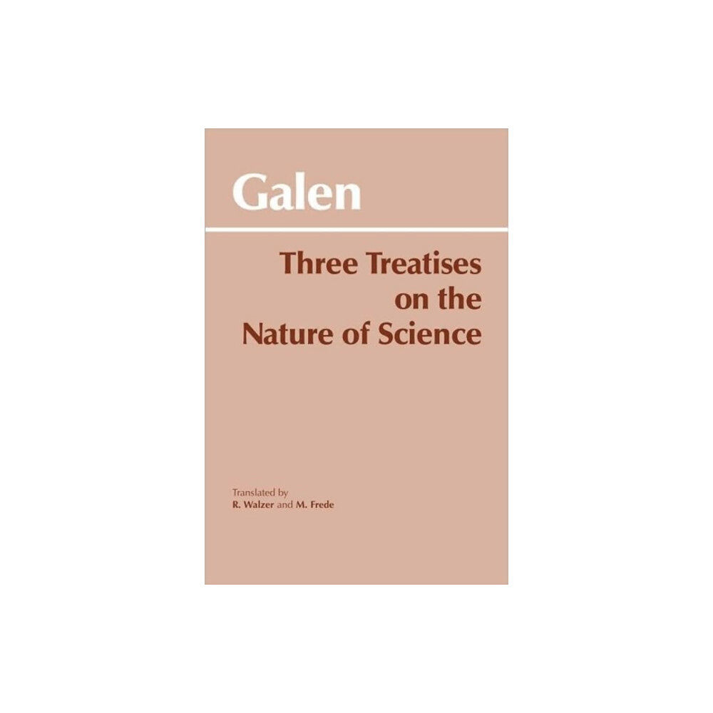 Hackett Publishing Co, Inc Three Treatises on the Nature of Science (häftad, eng)