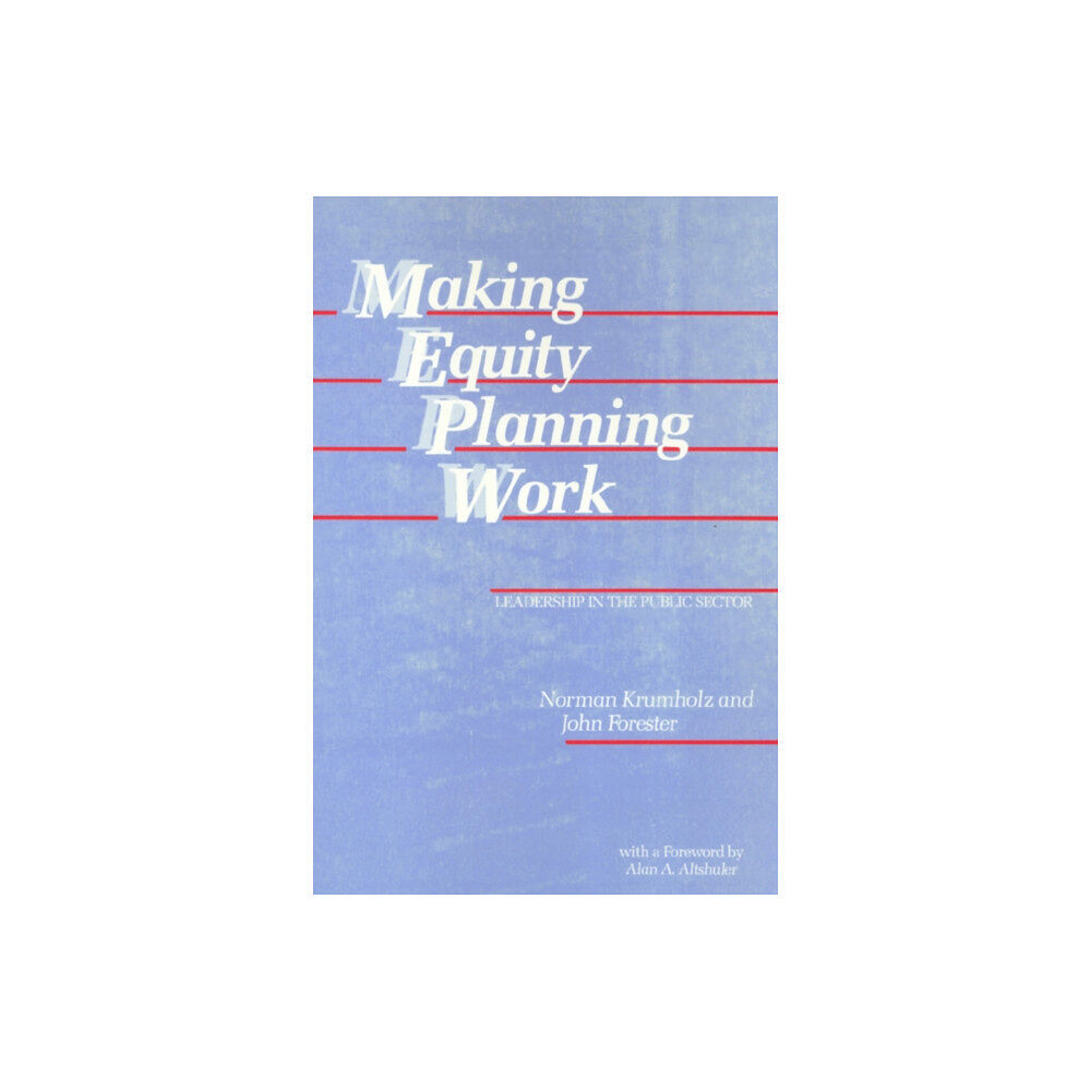 Temple University Press,U.S. Making Equity Planning Work (häftad, eng)