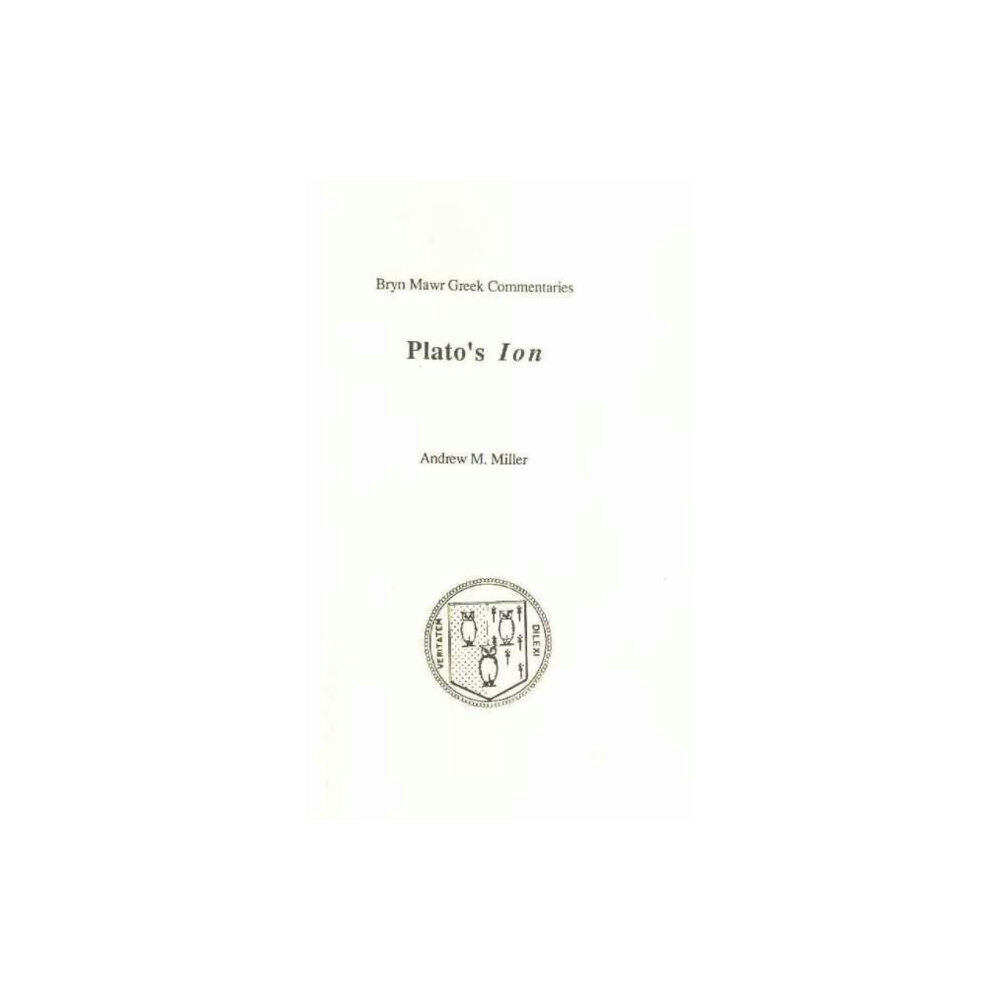 Bryn Mawr Commentaries Ion (häftad, eng)