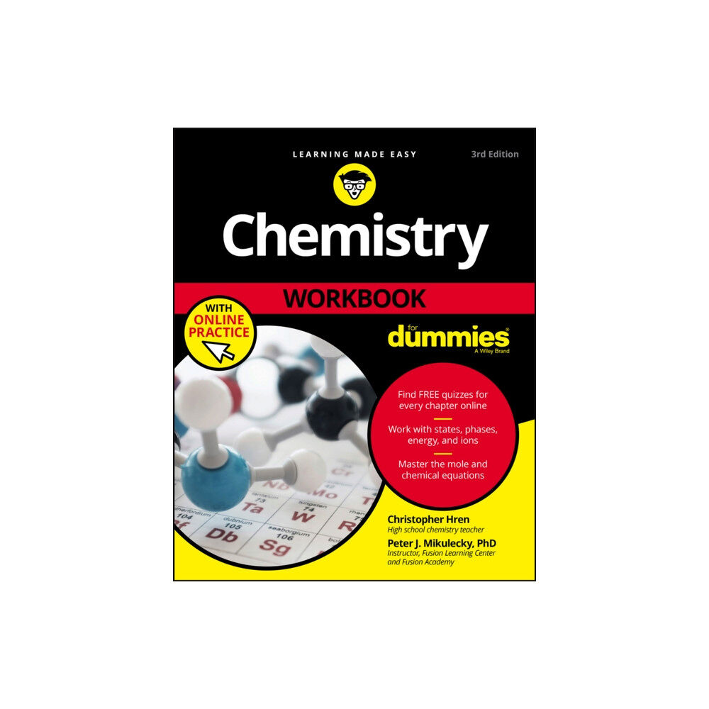 John Wiley & Sons Inc Chemistry Workbook For Dummies with Online Practice (häftad, eng)