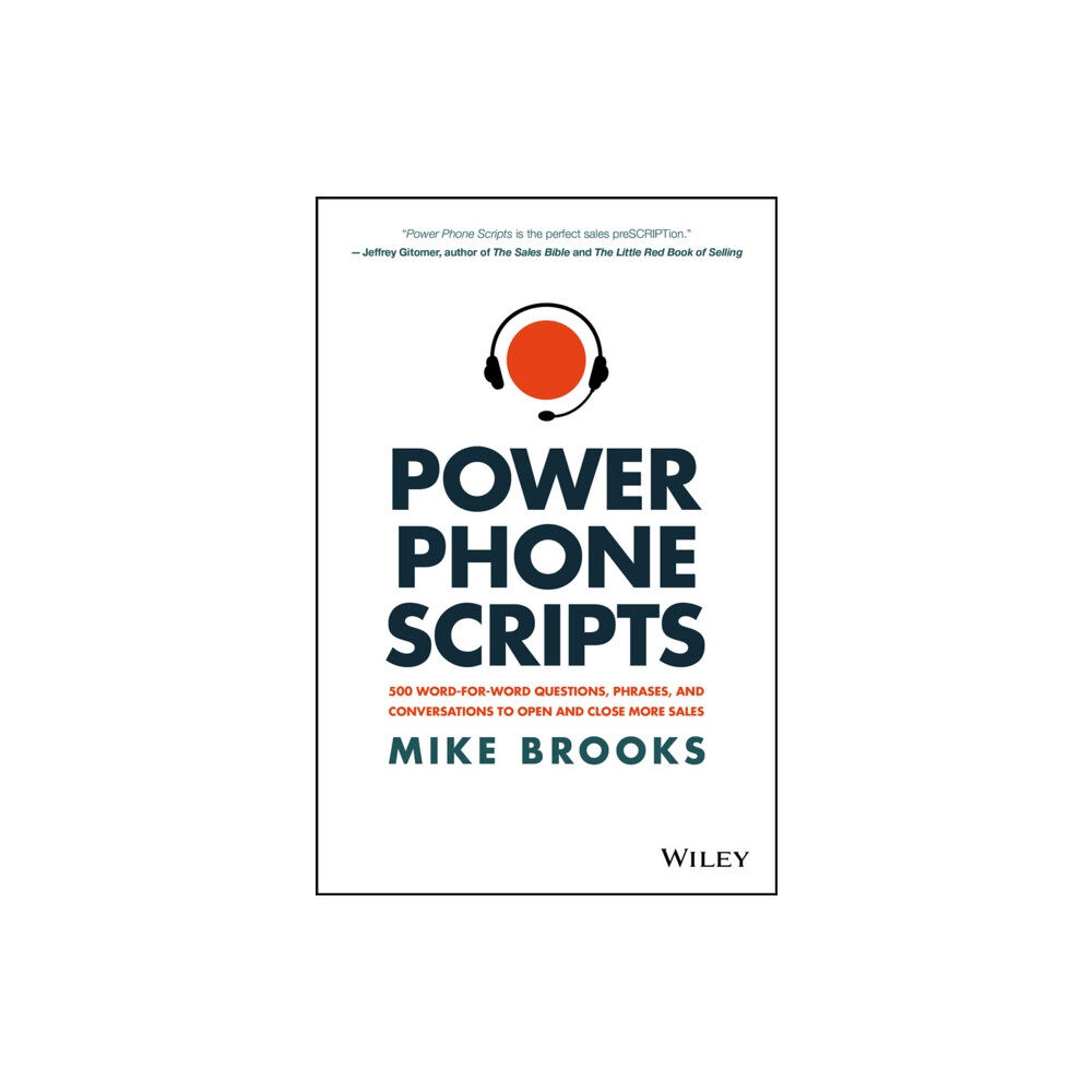 John Wiley & Sons Inc Power Phone Scripts (inbunden, eng)