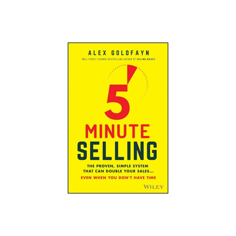 John Wiley & Sons Inc 5-Minute Selling (inbunden, eng)