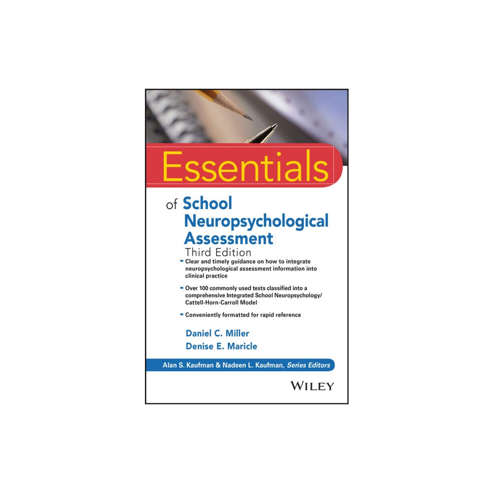 John Wiley & Sons Inc Essentials of School Neuropsychological Assessment (häftad, eng)