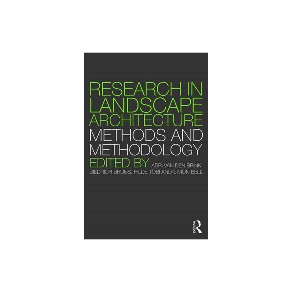 Taylor & francis ltd Research in Landscape Architecture (häftad, eng)