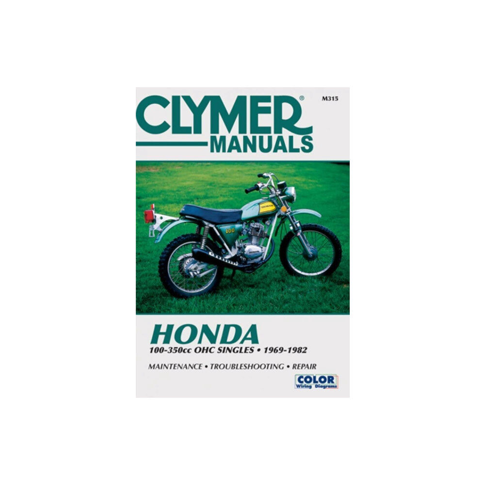 Haynes Publishing Group Honda 100-350cc OHC Singles Motorcycle (1969-1982) Service Repair Manual (häftad, eng)