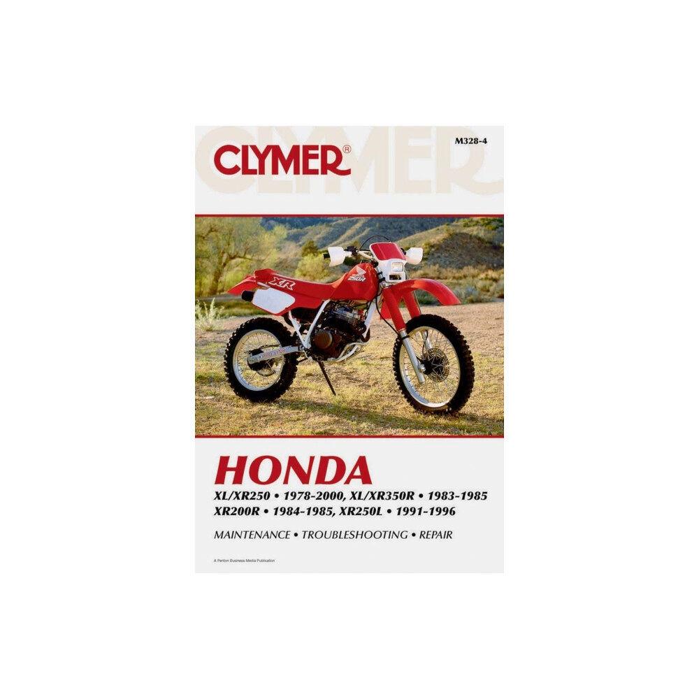 Haynes Publishing Group Honda XL/XR250 (1978-2000) & XL/XR350R (1983-1985) Motorcycle Service Repair Manual (häftad, eng)