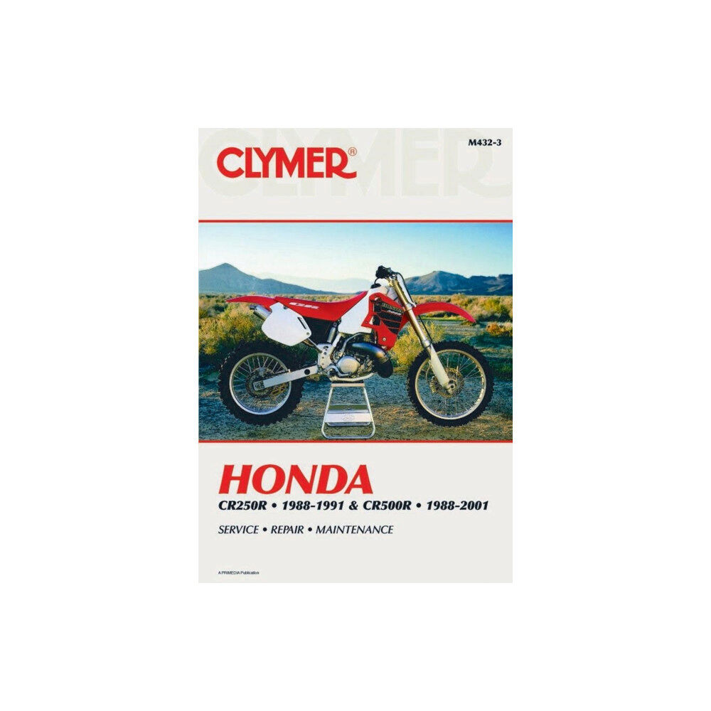 Haynes Publishing Group Honda CR250R (1988-1991) & CR500R (1988-2001) Motorcycle Service Repair Manual (häftad, eng)