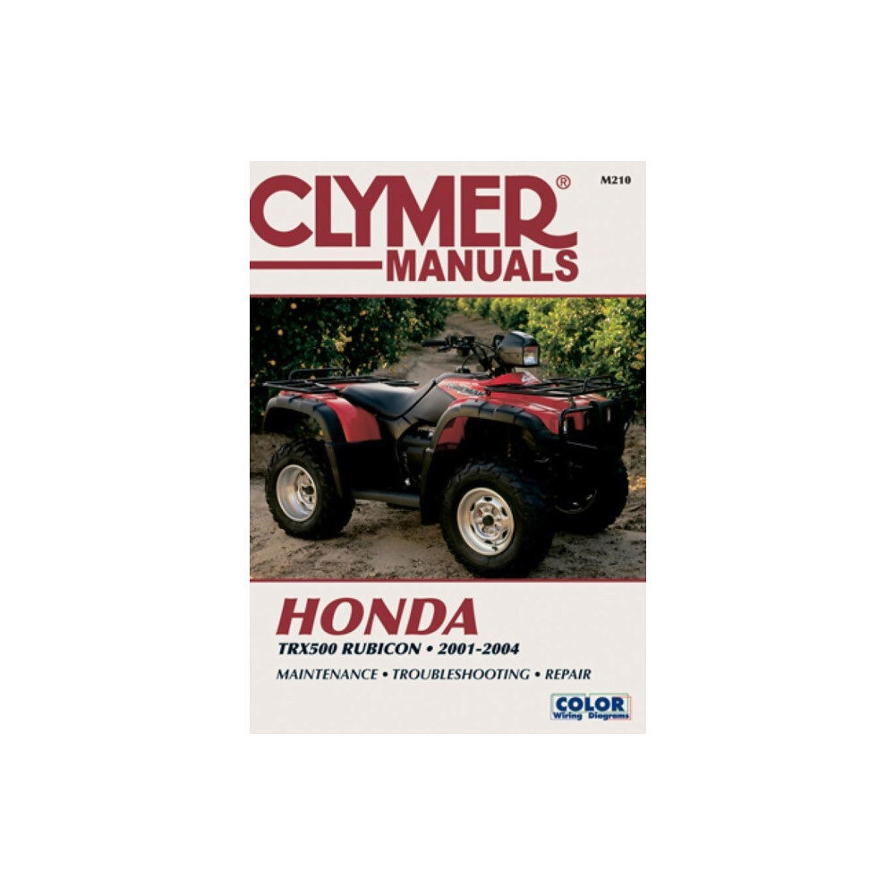 Haynes Publishing Group Honda TRX500 Rubicon Series ATV (2001-2004) Service Repair Manual (häftad, eng)