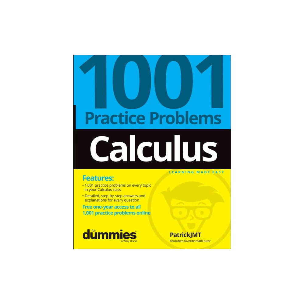 John Wiley & Sons Inc Calculus: 1001 Practice Problems For Dummies (+ Free Online Practice) (häftad, eng)