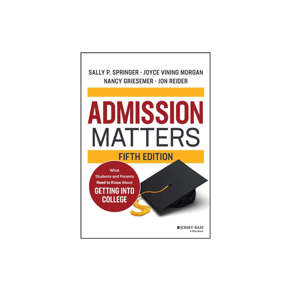 John Wiley & Sons Inc Admission Matters (häftad, eng)