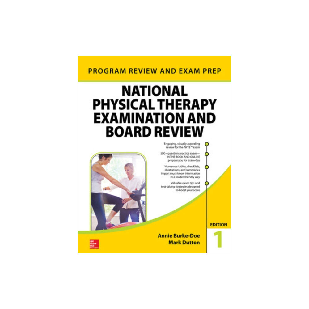 McGraw-Hill Education National Physical Therapy Exam and Review (häftad, eng)