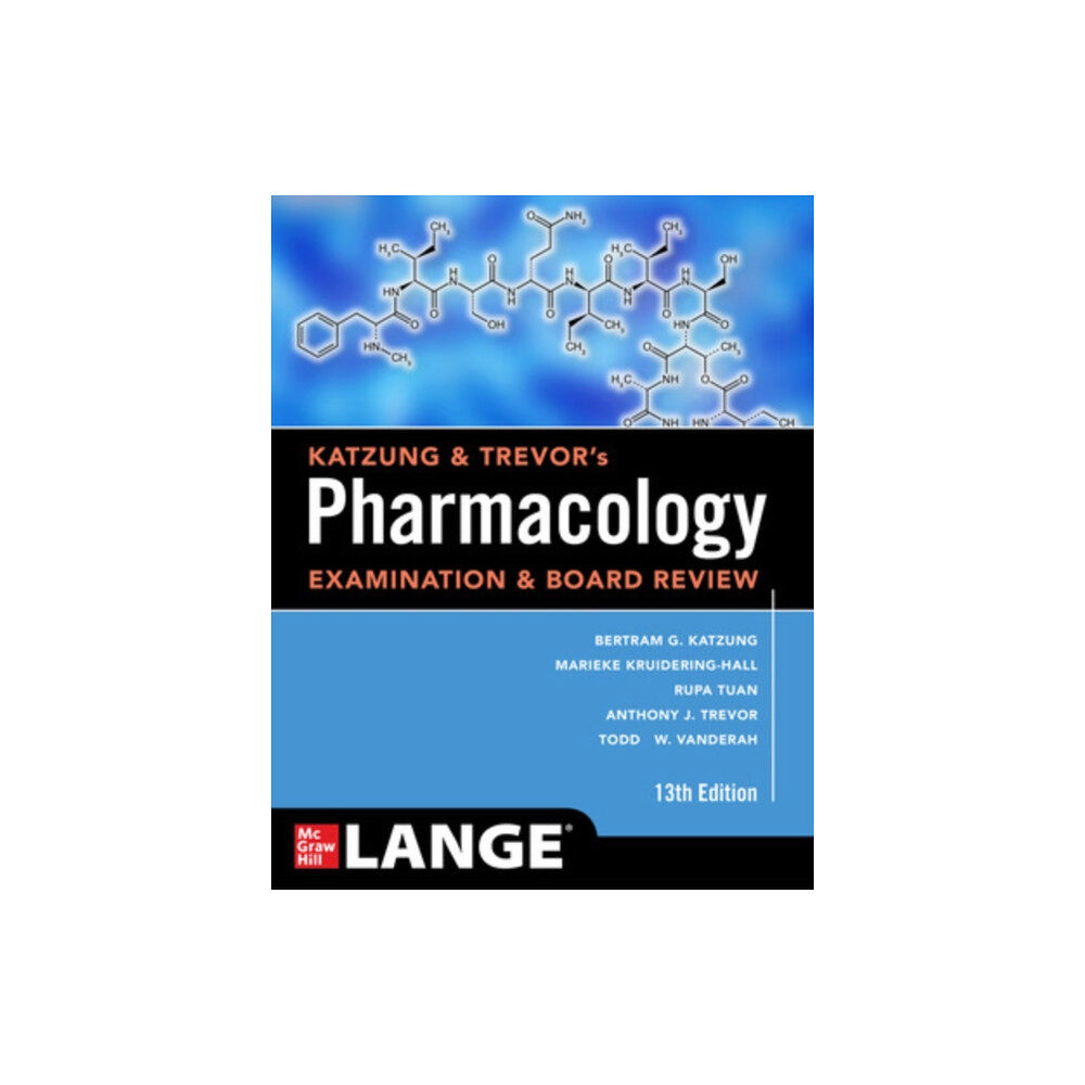 McGraw-Hill Education Katzung & Trevor's Pharmacology Examination and Board Review, Thirteenth Edition (häftad, eng)