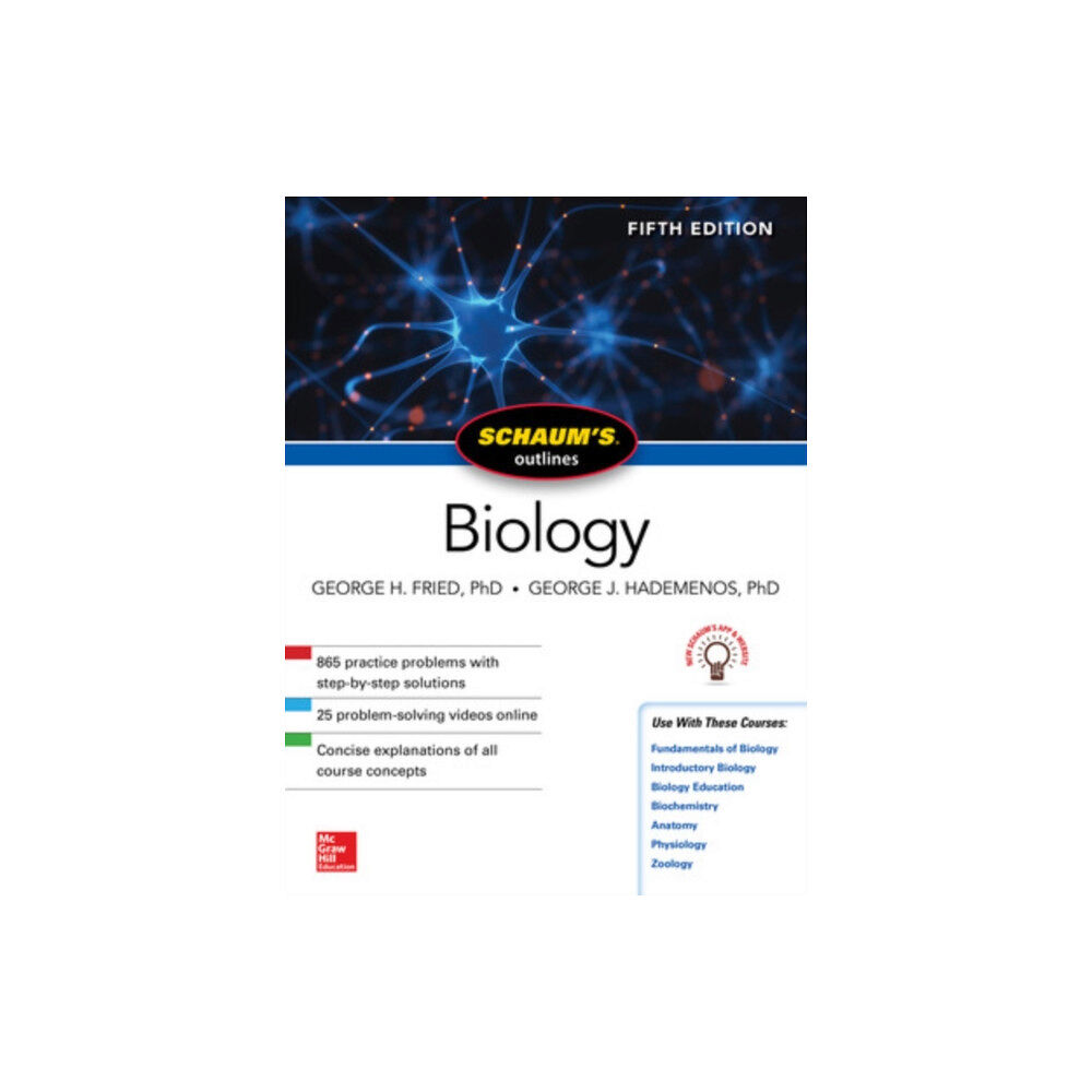 McGraw-Hill Education Schaum's Outline of Biology, Fifth Edition (häftad, eng)