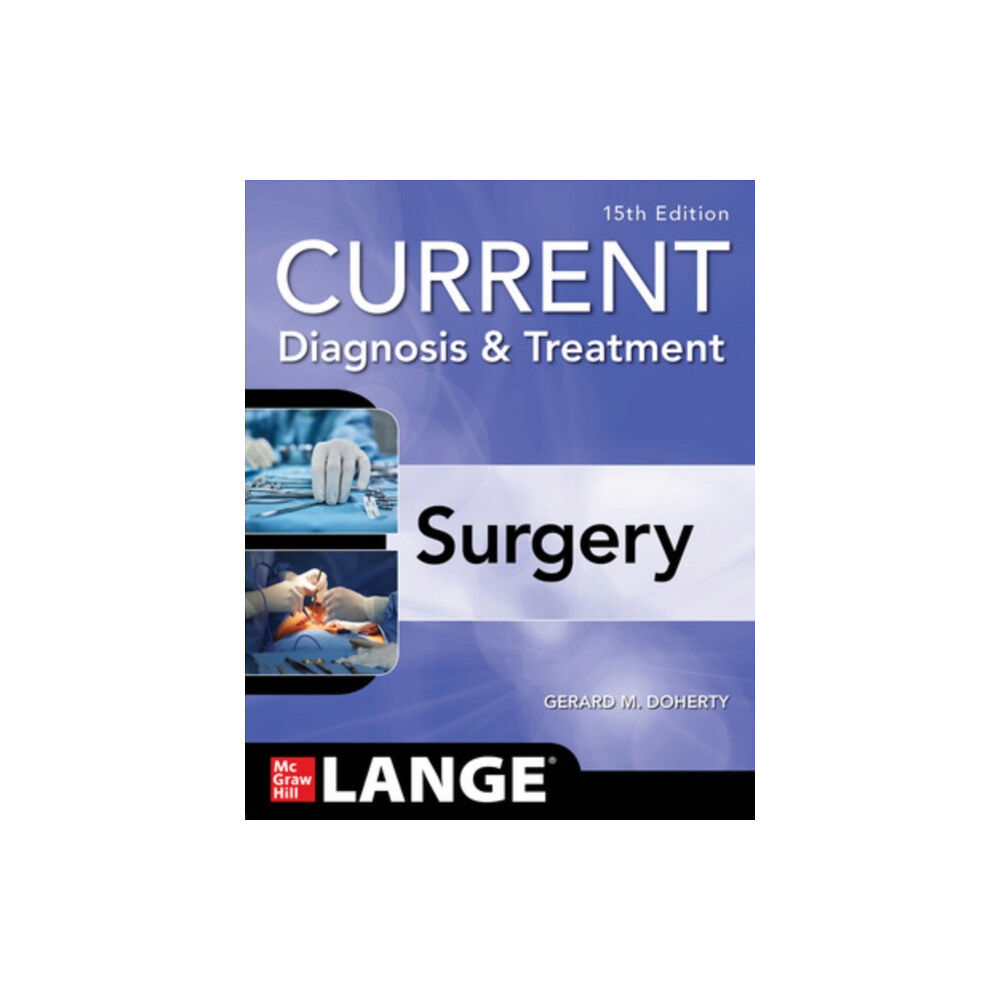 McGraw-Hill Education Current Diagnosis and Treatment Surgery (häftad, eng)